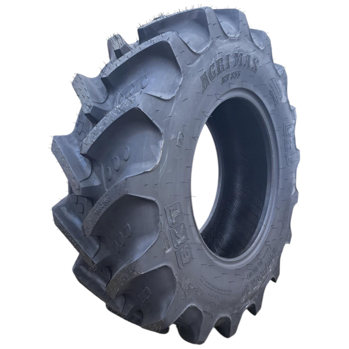 320/85R20 (12.4R20) TL 119A8 119B AGRIMAX RT 855 BKT