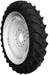 ROUE COMPLETE COULEUR POUR VOTRE TRACTEUR + VOILE VARIABLE + CENTRE AMOVIBLE 270/95R38 +PNEU 140D CARLISLE